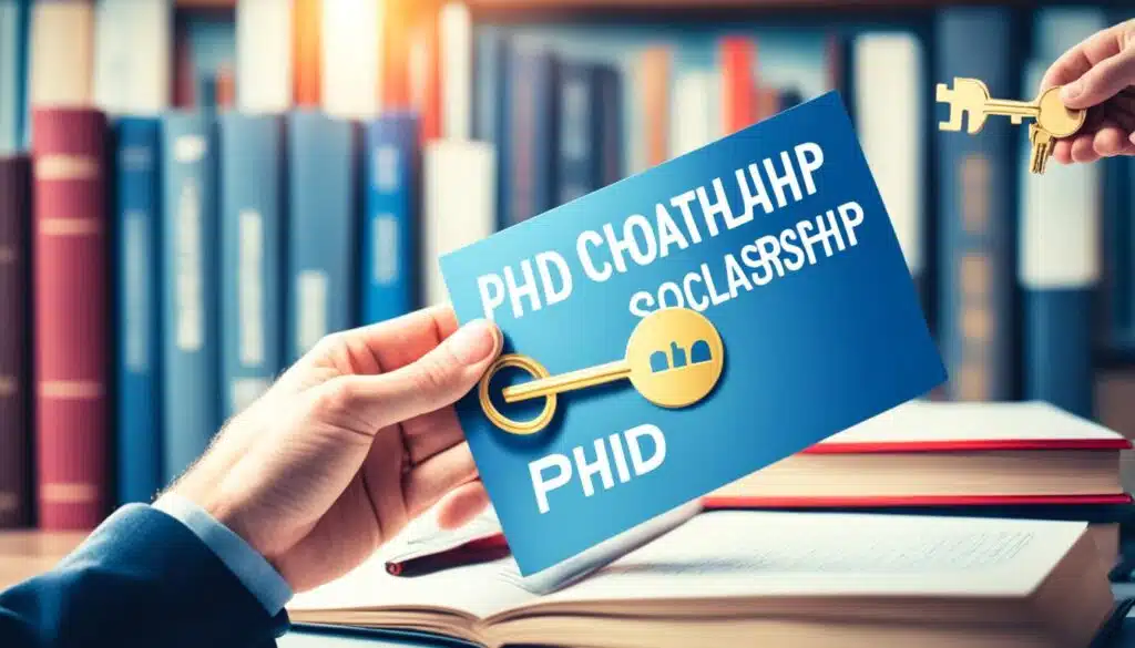 PhD scholarship application process